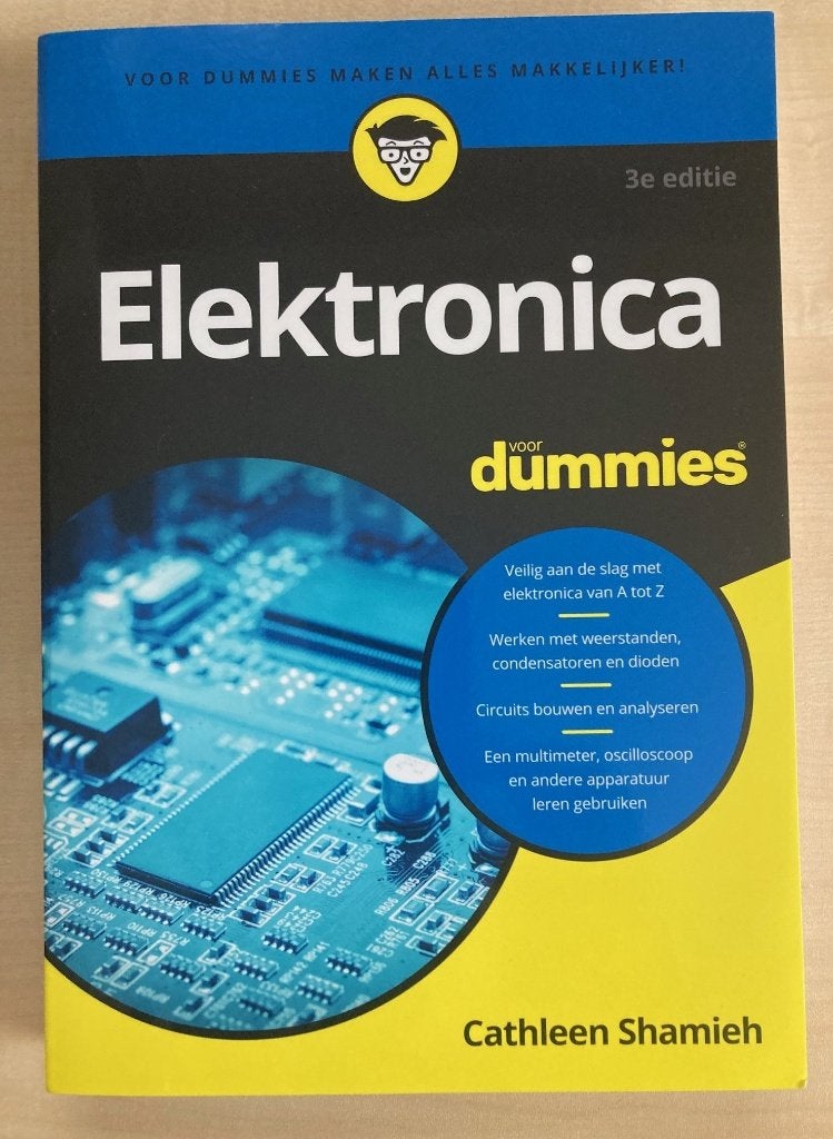 Elektronica voor dummies - 3e editie 2024, Boeken, Techniek, Elektrotechniek, Ophalen of Verzenden, Zo goed als nieuw, Cathleen Shamieh