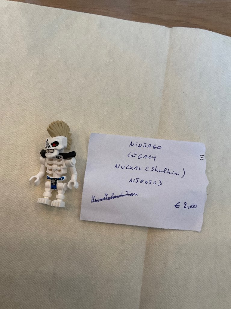 LEGO Ninjago Figa NJO0503 Nuckal, Enlèvement ou Envoi, Lego, Comme neuf, Minifigurine