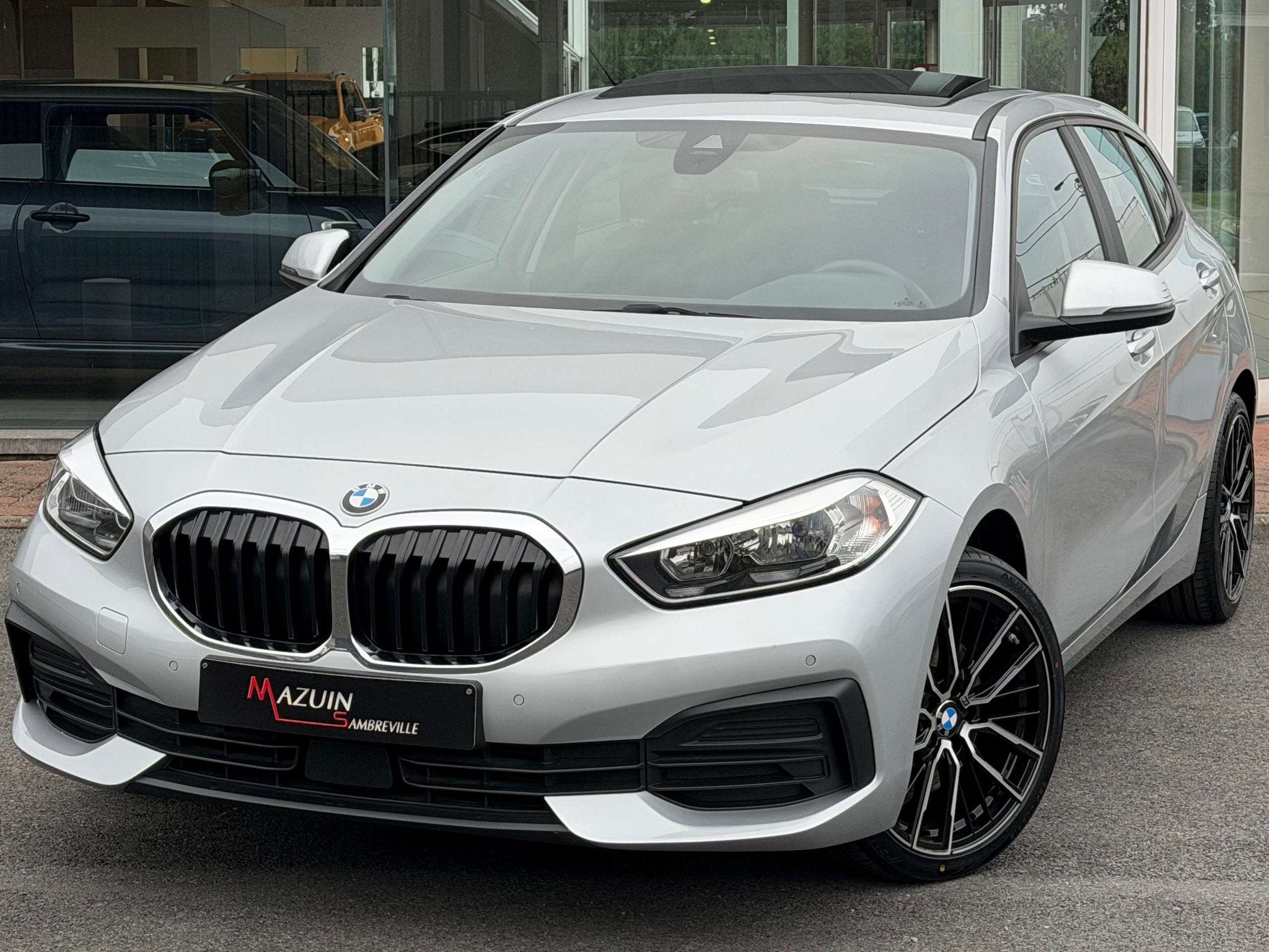 BMW 1 Serie 116 dA * Boite Auto * Toit Ouvrant * Jantes M *, Argent ou Gris, Achat, Volant multifonction, Euro 6