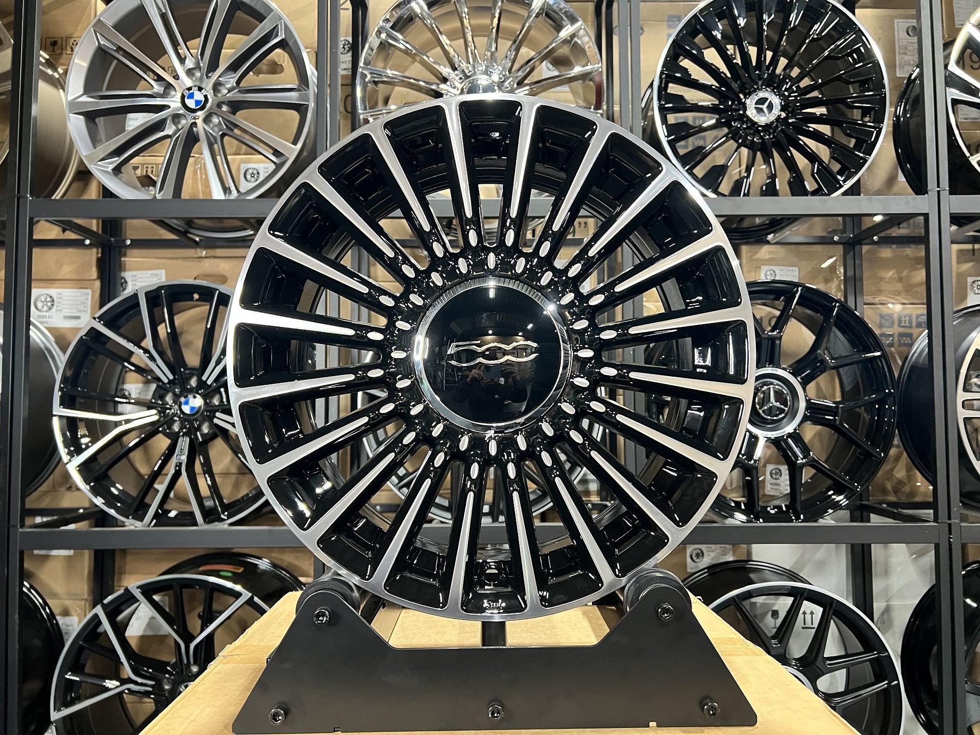 16'' Fiat 500 500C 500e velgen 4X98 EXCLUSIVE NIEUW!, Auto-onderdelen, Velg(en), -, -, Nieuw