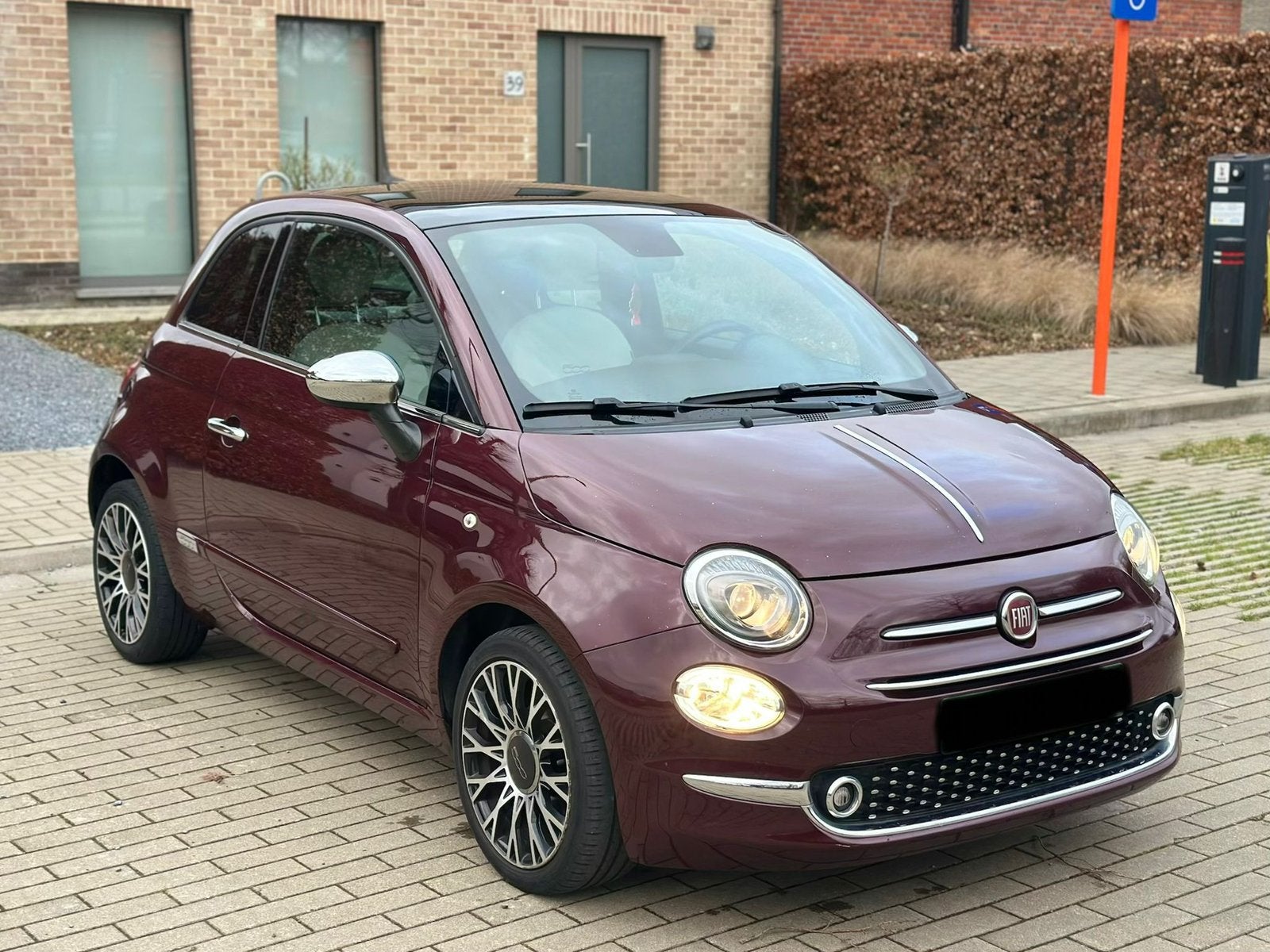 Fiat 500 1.2 Navi, tachymètre, climatisation, euro 6b, Autos, Fiat, Cuir, Achat, Euro 6, Autres couleurs