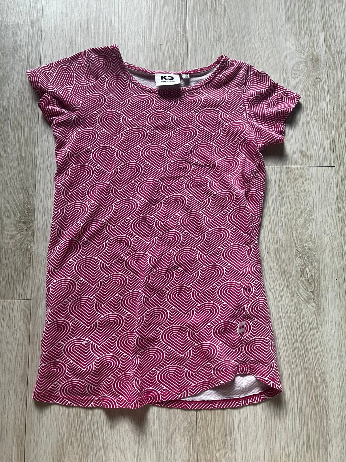 K3 slaapkleedje hartjes 110/116, Kinderen en Baby's, Kinderkleding | Maat 110, Ophalen of Verzenden, Zo goed als nieuw