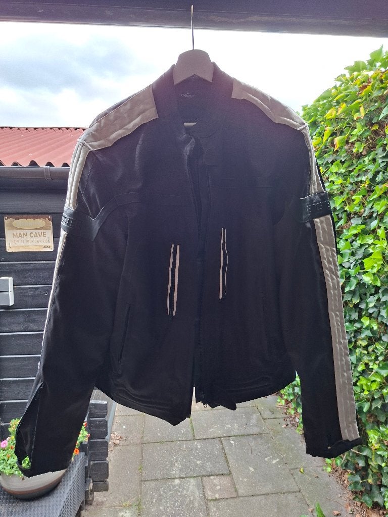Te koop: Motorjack (ook motorjeans en handschoenen), Motos, Enlèvement ou Envoi, Seconde main, Gants, Booster