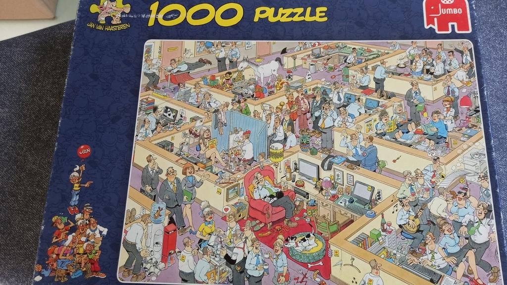 Puzzels jan van haasteren, Enlèvement