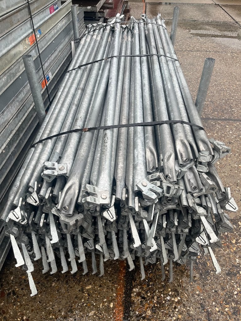 Steiger diagonalen / stelling vakmaat 1.09 * 2 meter hoogte, Doe-het-zelf en Bouw, Ophalen, Zo goed als nieuw, Gevelsteiger, 2 tot 5 meter