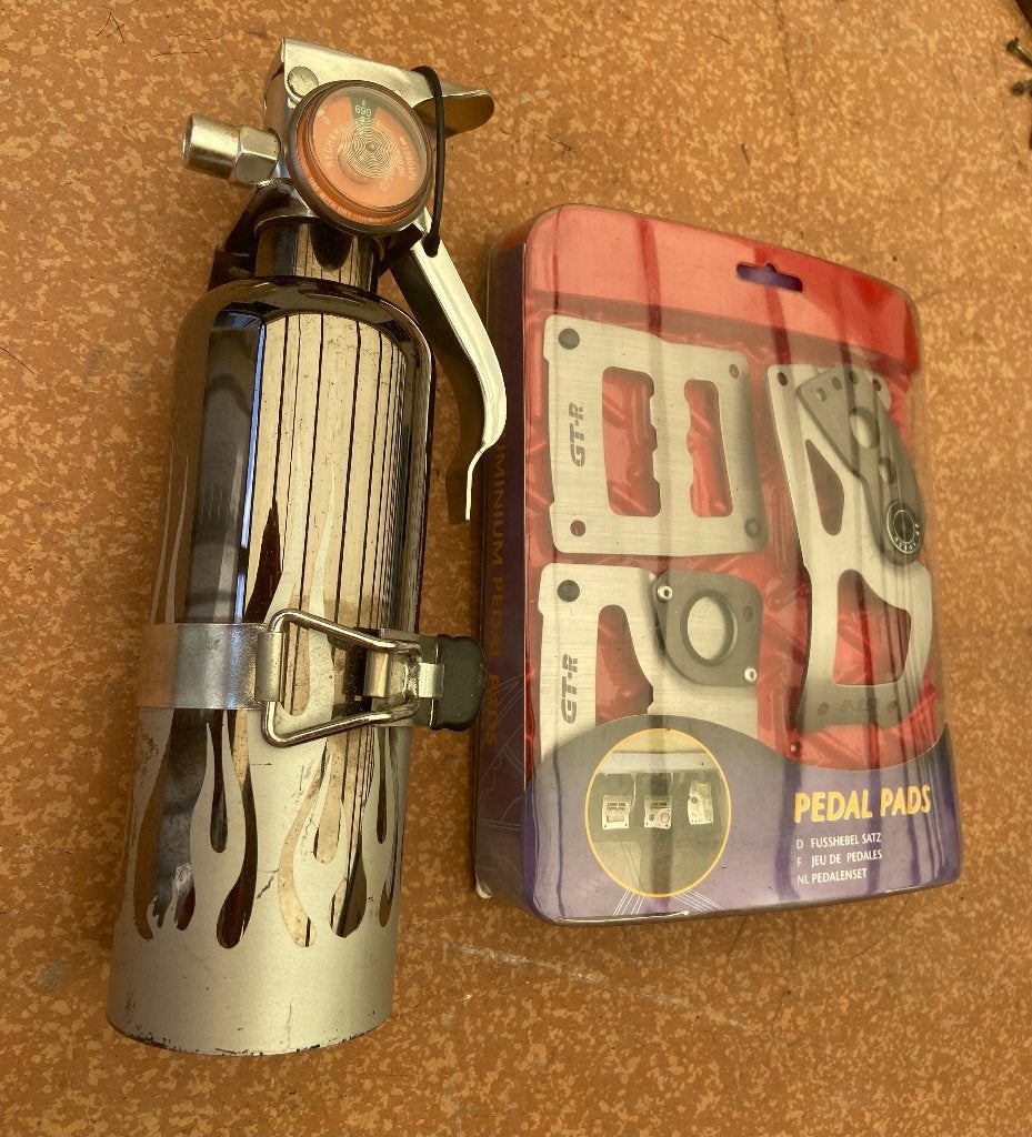 Tuning brandblusser en pedalenset, Autos : Divers, Enlèvement