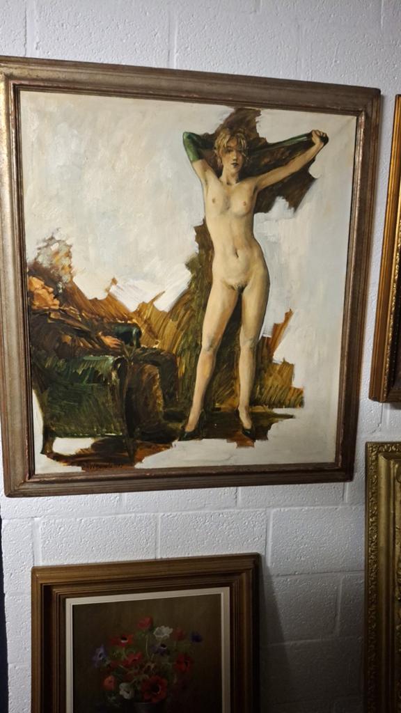 Schilderij " le voyeur", Enlèvement