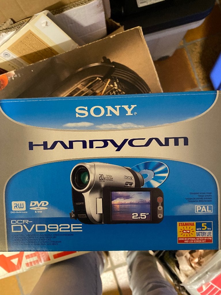 SONY handycam en vintage camera, Ophalen, Filmcamera