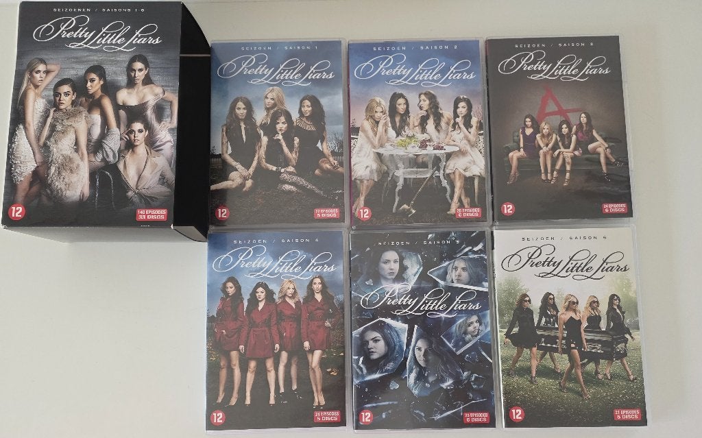 DVD box Pretty Little Liars seizoen 1 tem 6, Cd's en Dvd's, Ophalen of Verzenden, Seizoen 1