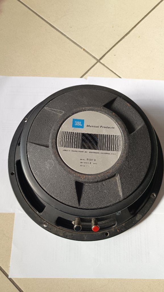 JBL E120 8ohm legendary full range speaker, TV, Hi-fi & Vidéo, Enlèvement