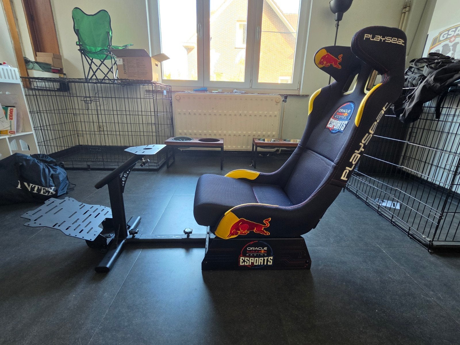 gaming race stoel van playseat evolution pro red bull, Games en Spelcomputers, Ophalen, Zo goed als nieuw, Playseat of Racestoel
