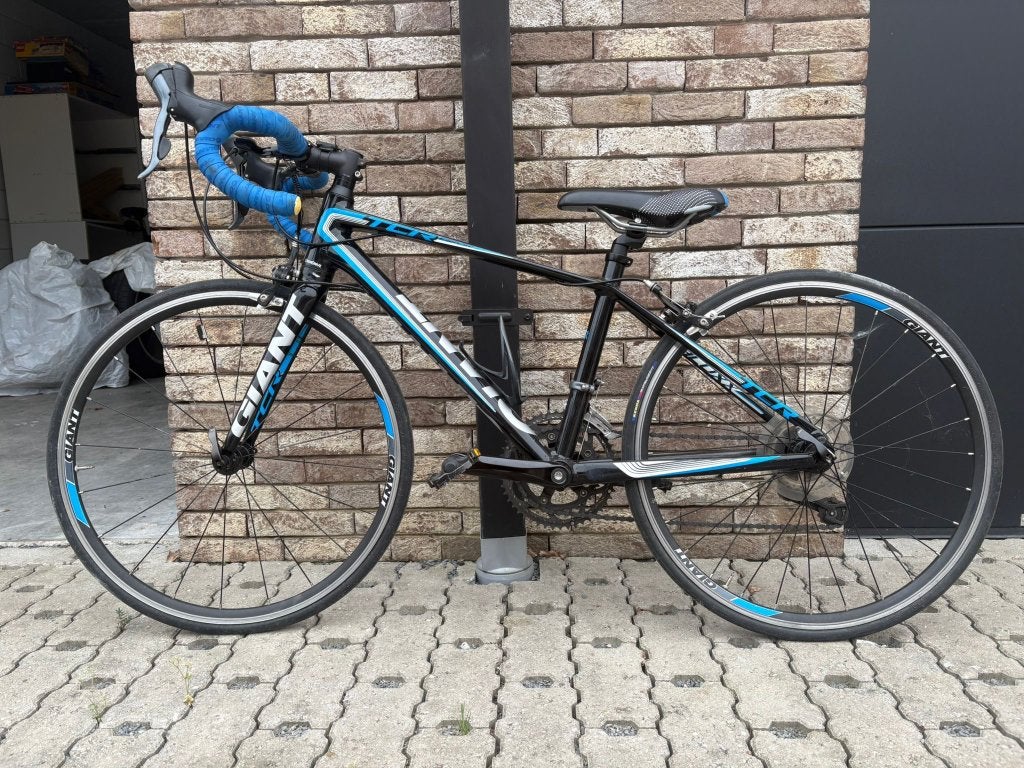 Giant koersfiets kind 24 inch, Fietsen en Brommers, Ophalen, Versnellingen, Giant, Schijfrem