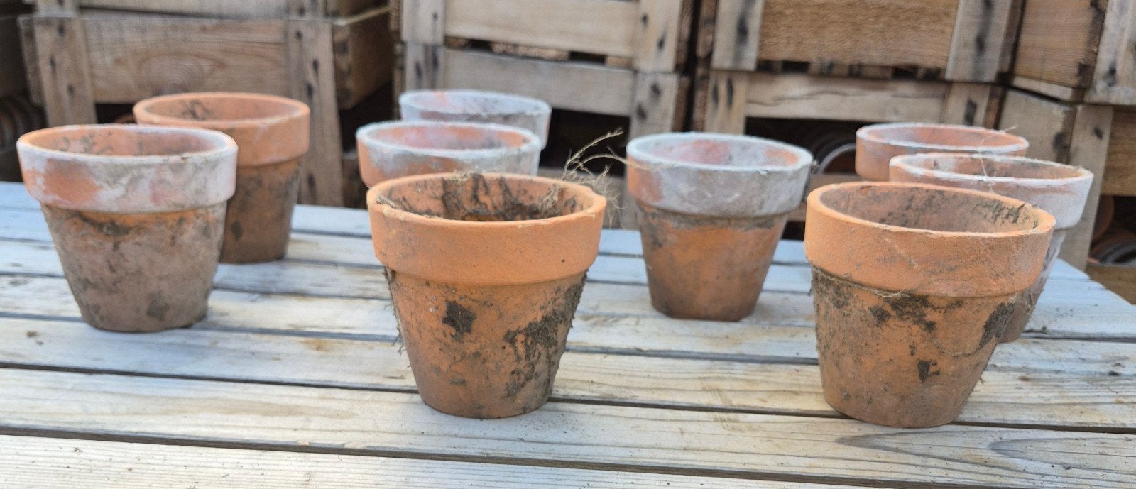 pot potten oude stenen potten decoratie, Ophalen
