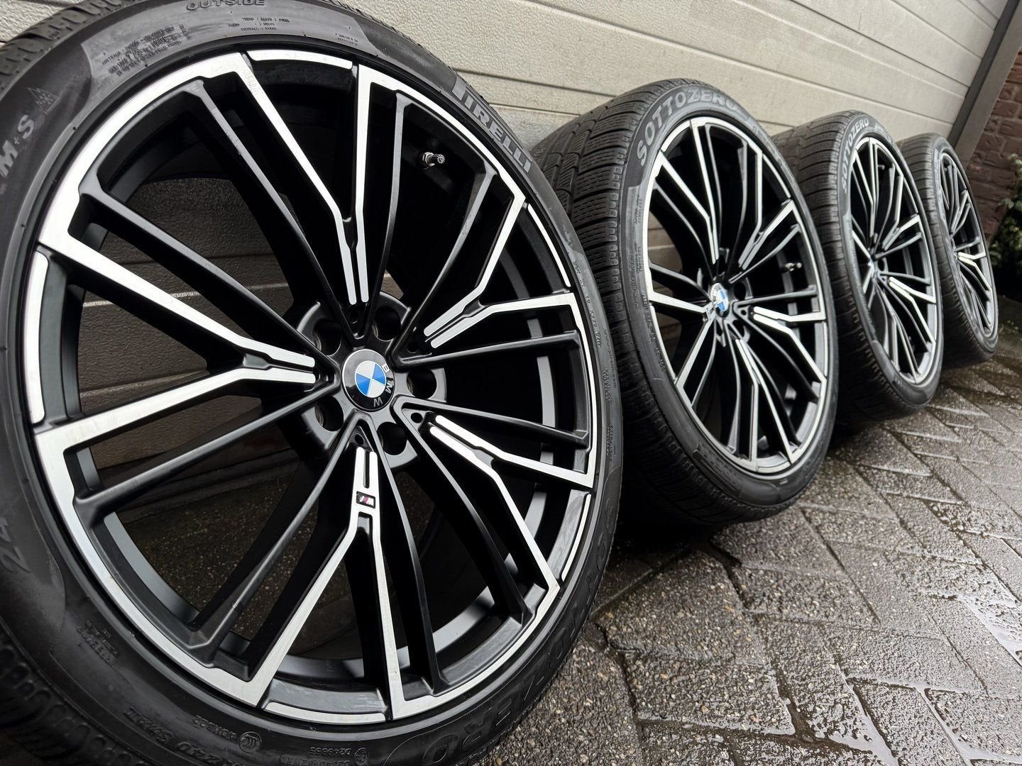 20 " BMW 5 6 serie G31 G30 G32 6GT G38 velgen banden, 245 mm, -, -, Banden en Velgen