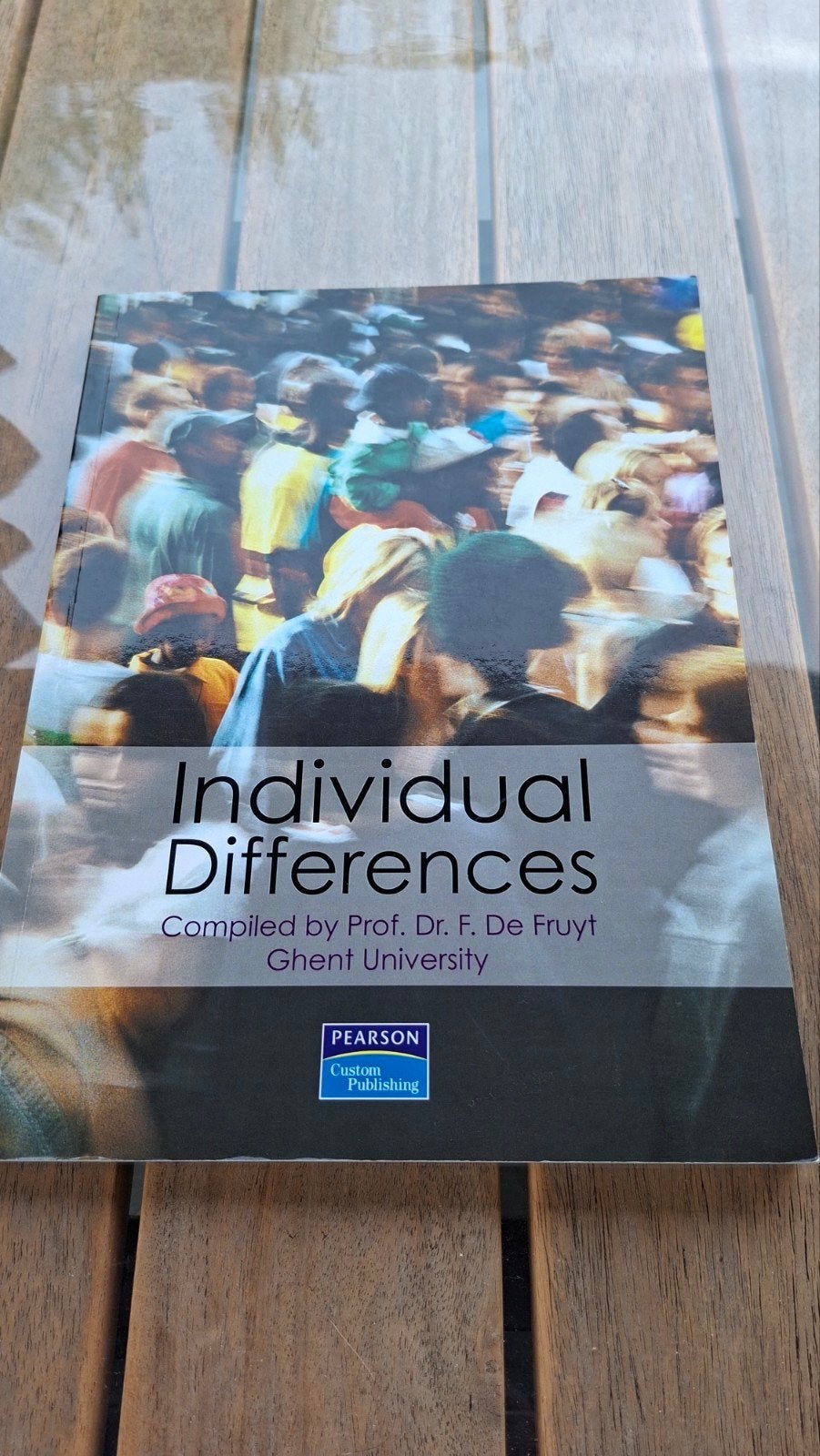 leerboek Induvidual Differences, Boeken, Ophalen of Verzenden, Gelezen, Ontwikkelingspsychologie, Filip De Fruyt