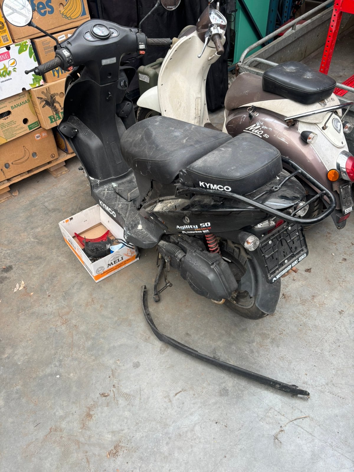 Kymco agility, Fietsen en Brommers, Ophalen, Zo goed als nieuw