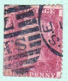 KONINGIN VICTORIA (Groot-Brittannië) uit het jaar 1855., Postzegels en Munten, Ophalen of Verzenden