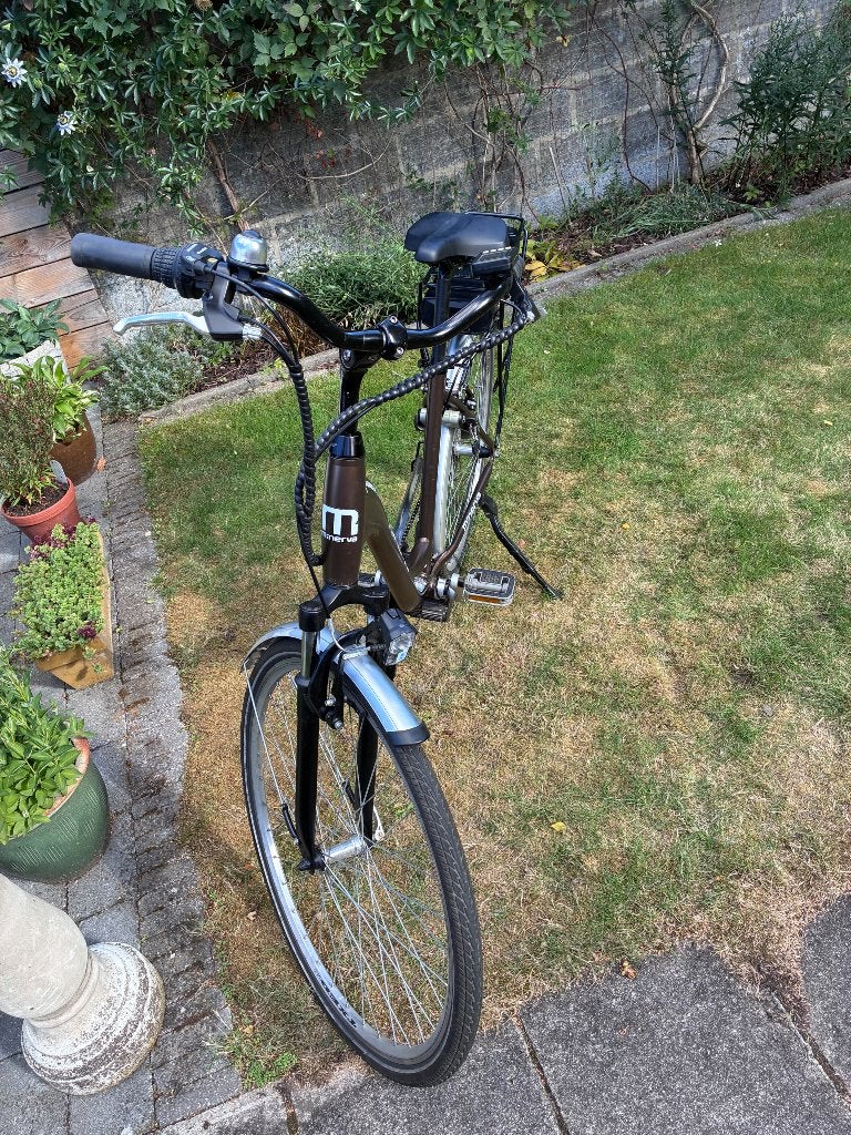 Elektrische damesfiets  Minerva, Autres marques, 47 à 51 cm, Enlèvement, Utilisé