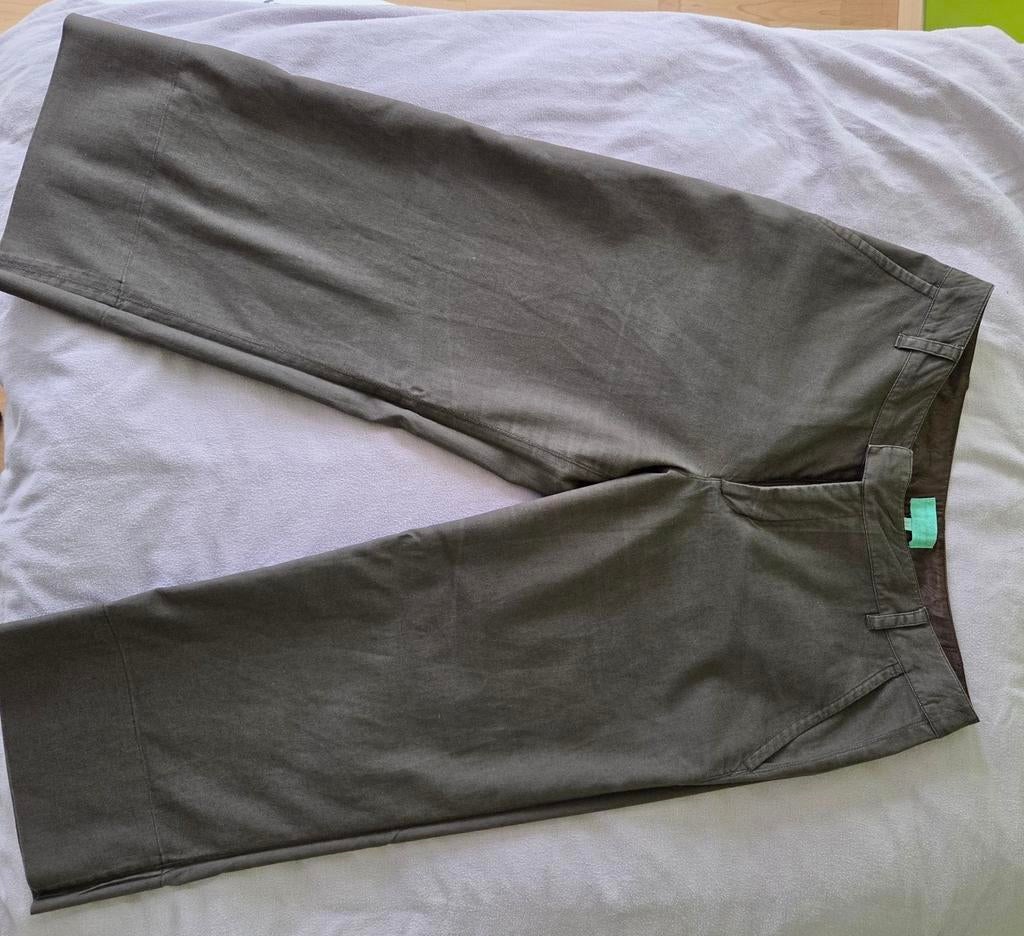 3-kwart linnen broek voor dames, maat M, Ophalen, Maat 38/40 (M)