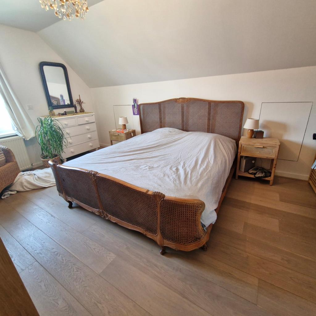 Vintage bedframe, Huis en Inrichting, Slaapkamer | Complete slaapkamers, Ophalen