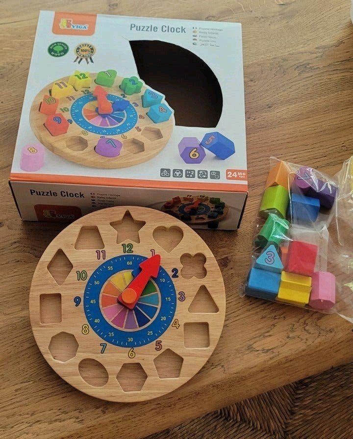 houten klok, Ophalen