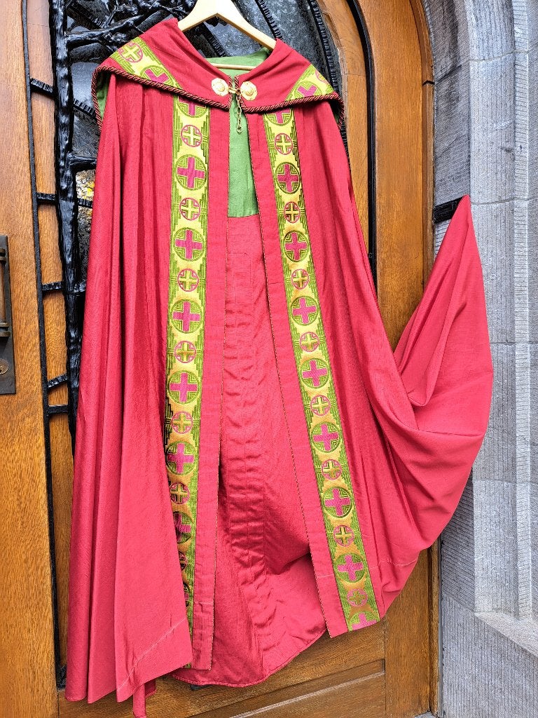 Lot50 Antiek Vintage Priester Liturgis Kazuifel Vestment Mis, Enlèvement ou Envoi