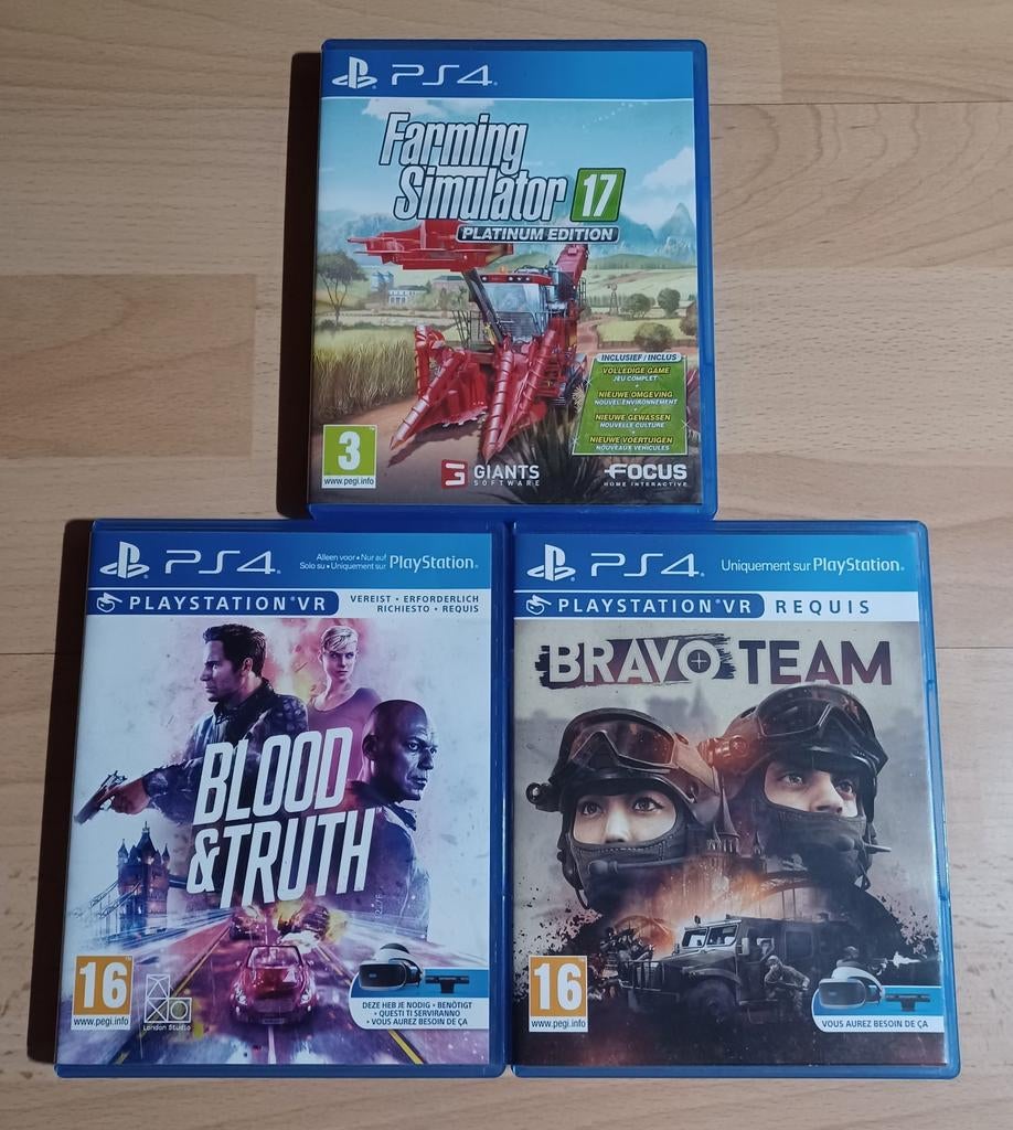 Jeux PS4 _ Prix en description, Consoles de jeu & Jeux vidéo, Enlèvement ou Envoi, Utilisé