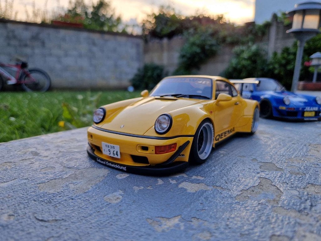 PORSCHE 911 RWB Qeema - Échelle 1/18 - LIMITED - PRIX : 129€, Enlèvement ou Envoi, Neuf, Voiture, Autres marques