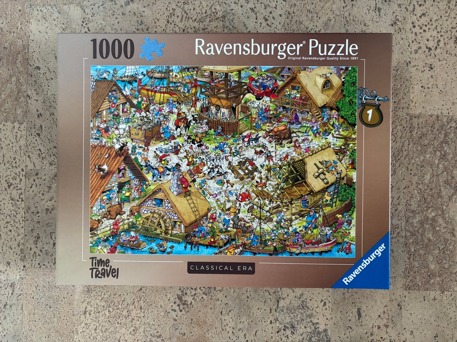 Nieuwe puzzel Time Travel 1, Enlèvement ou Envoi, 500 à 1500 pièces, Neuf, Puzzle