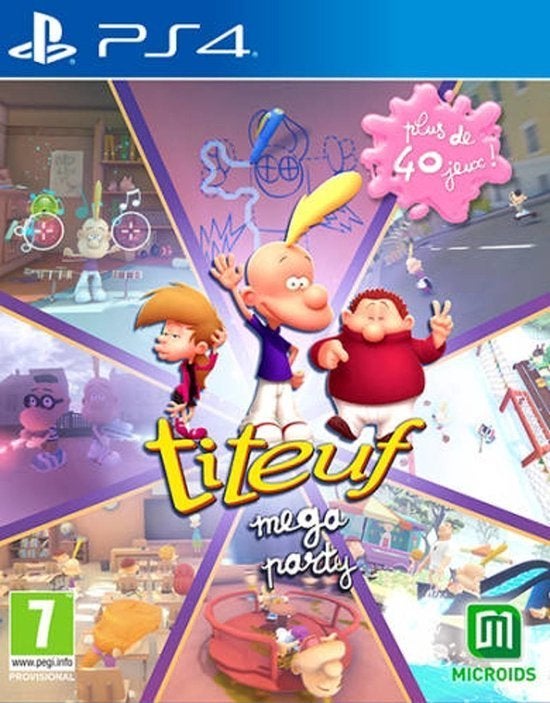Titeuf Mega Party, Games en Spelcomputers, Games | Sony PlayStation 4, Overige genres, 1 speler, Ophalen of Verzenden, Zo goed als nieuw