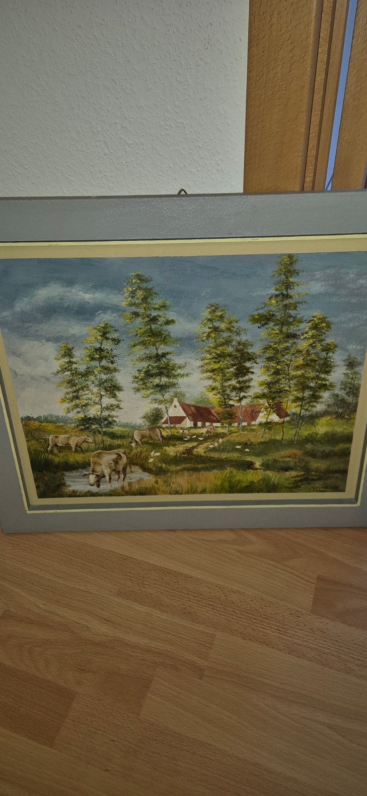 schilderij, Ophalen, Klassiek, Landschap