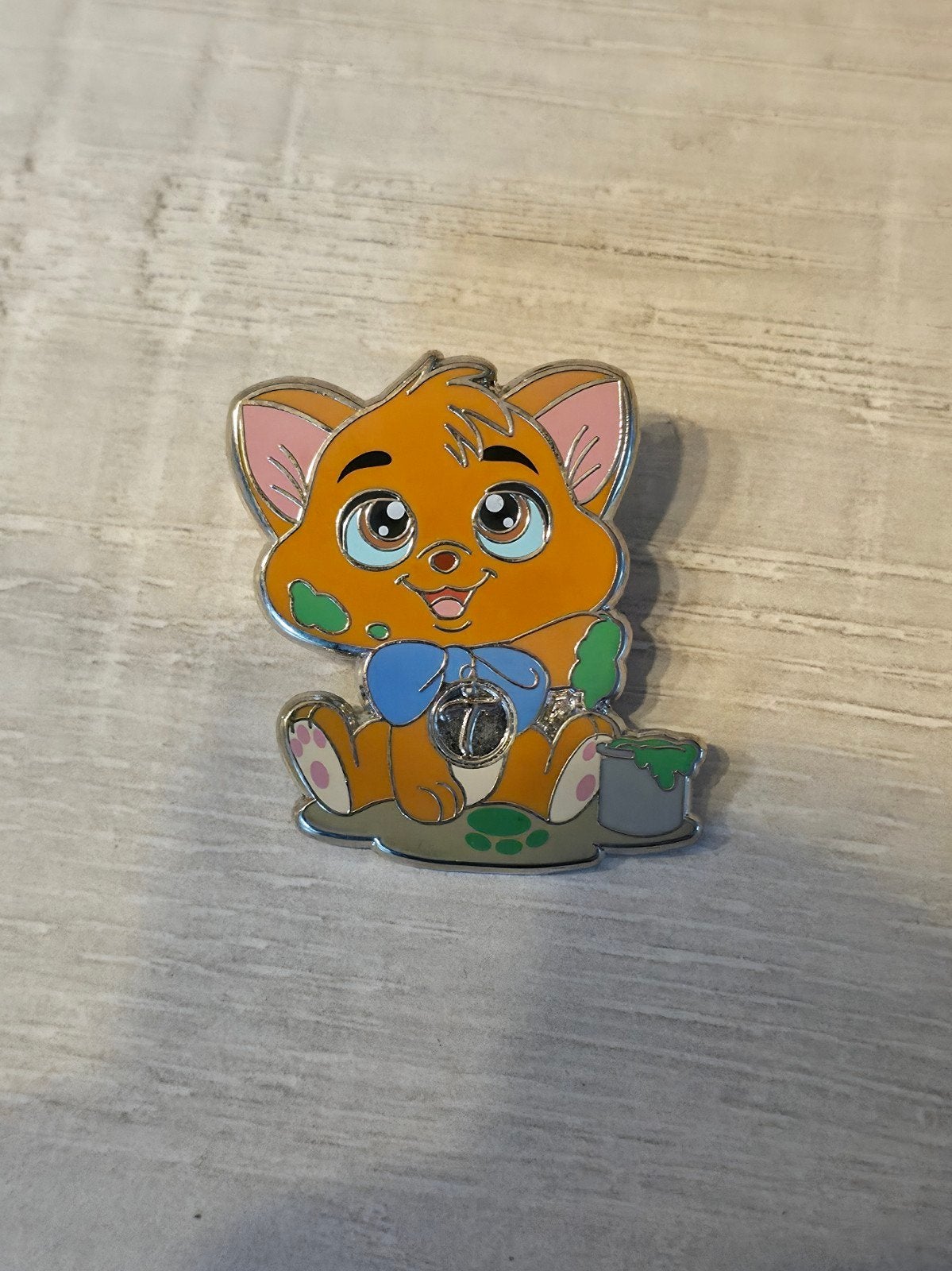 Aristocats Big Eyes Toulouse Pin Disneyland Paris, Ophalen of Verzenden, Overige figuren, Zo goed als nieuw, Overige typen