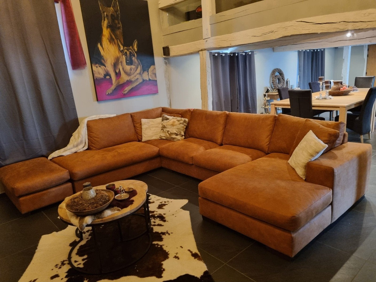 grote salon, Enlèvement