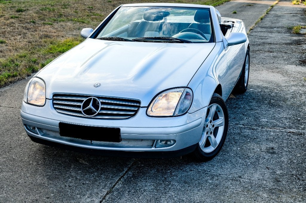 Mercedes SLK 230 Kompressor 1999, Cuir, Argent ou Gris, Achat, Entreprise