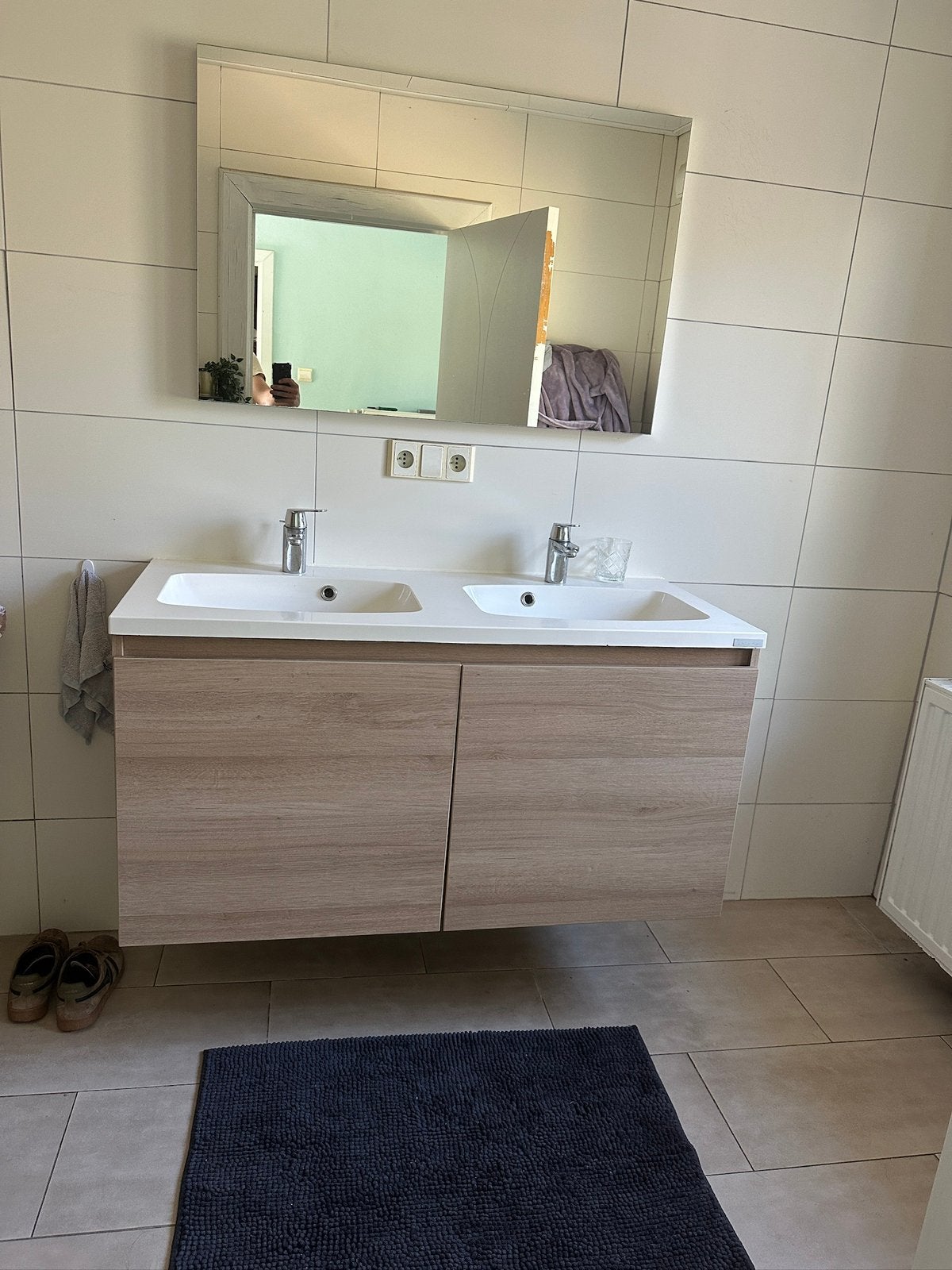 Badkamer, Ophalen, Gebruikt, 100 tot 150 cm, Wastafelkast