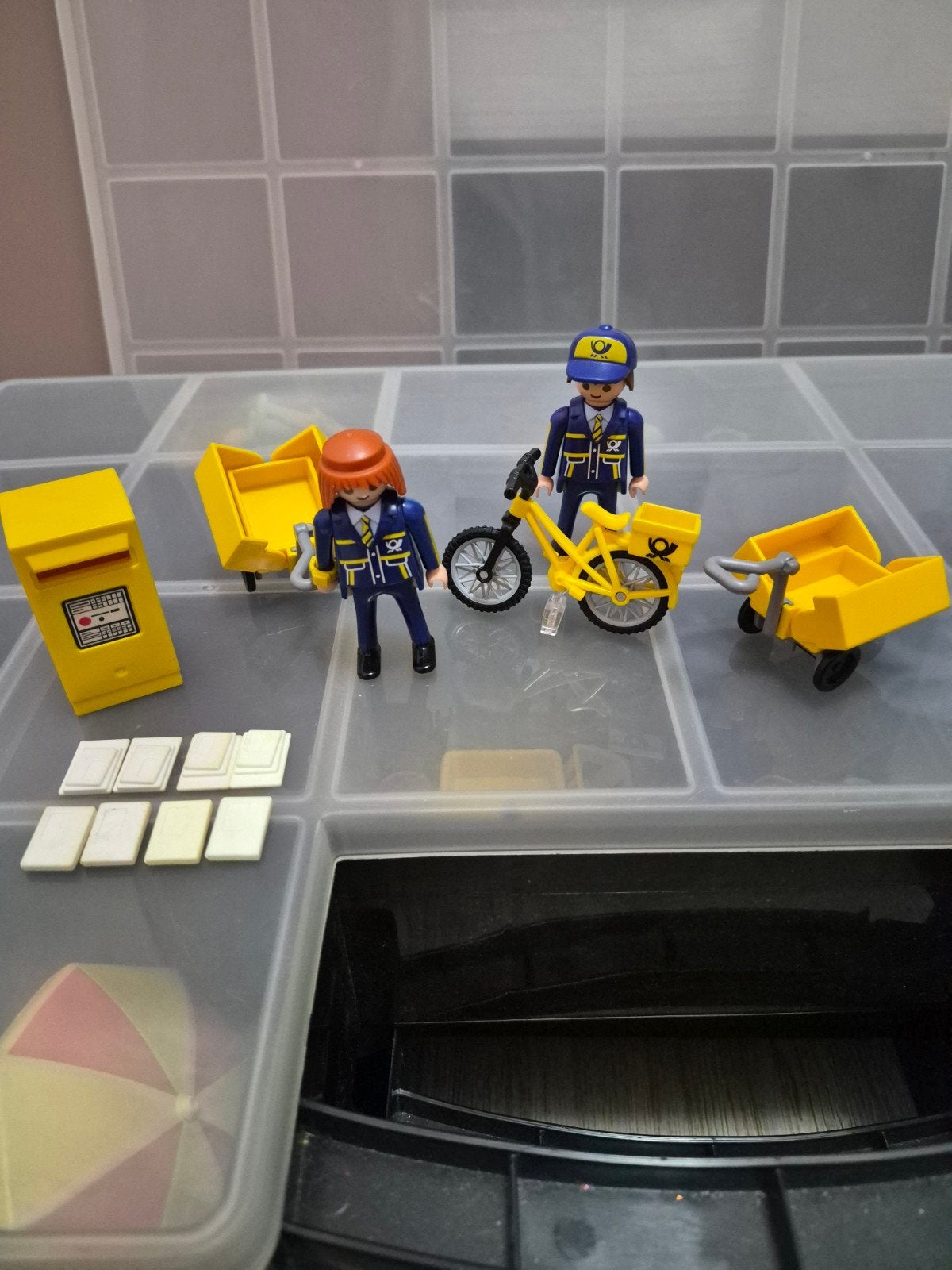 PLAYMOBIL 4403 Postbode Set (City Life), Kinderen en Baby's, Speelgoed | Playmobil, Ophalen of Verzenden, City life
