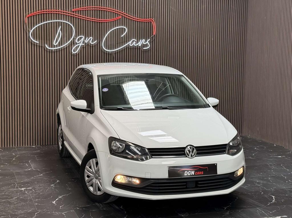 Volkswagen Polo Polo 1.0i Trendline (bj 2014), Auto's, Stof, Gebruikt, Wit, Bedrijf