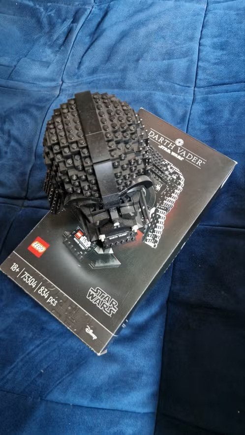 Lego Darth Vader hoofd, Star Wars, Lego, Ophalen of Verzenden, Zo goed als nieuw