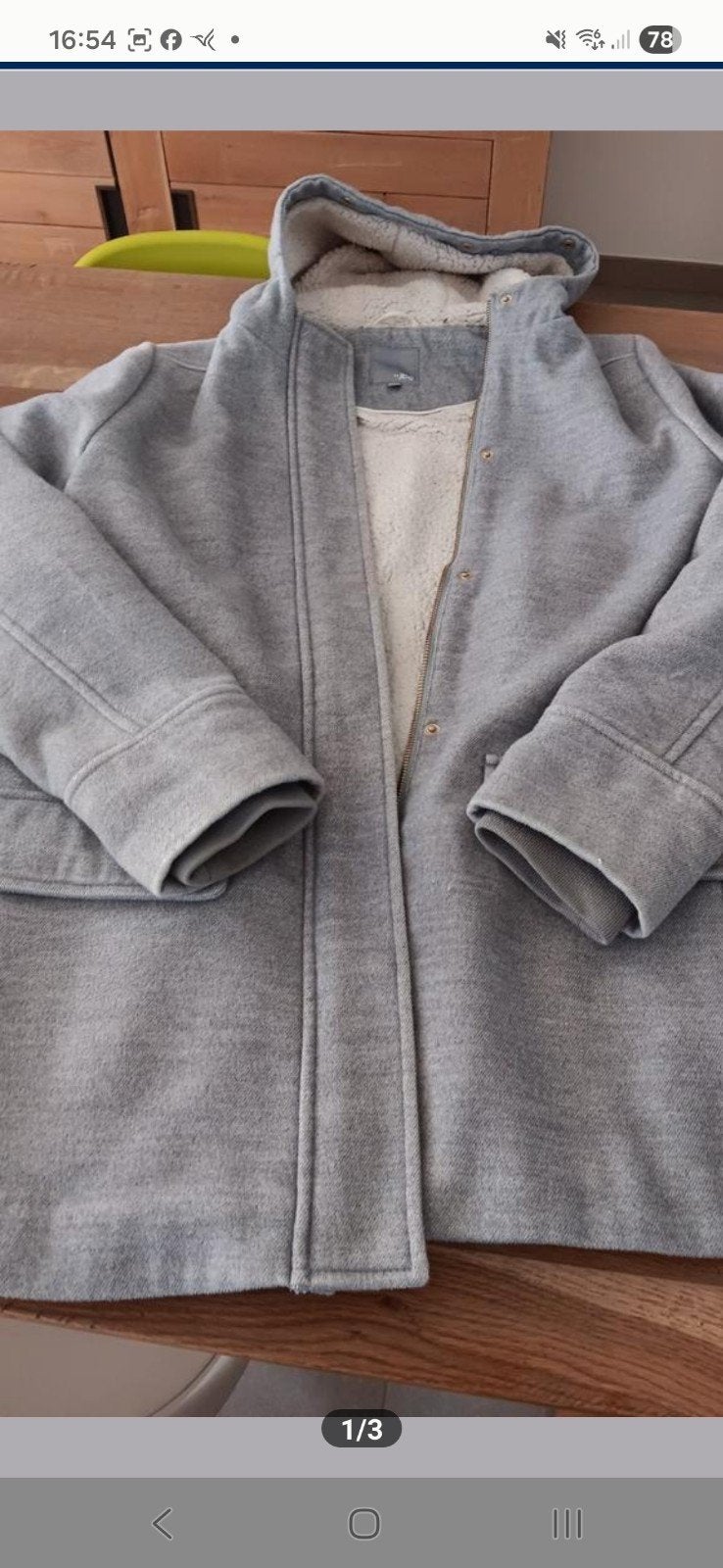 Meisjes jas, Enlèvement ou Envoi, Manteau