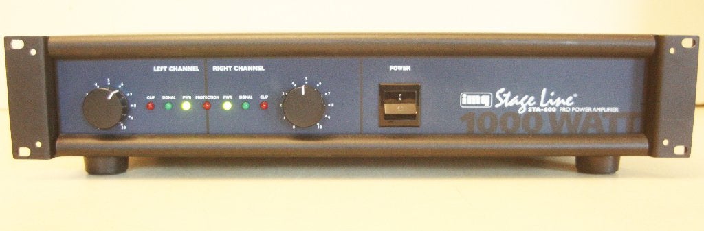 IMG Stage Line STA-600 Professional PA Amplifier / 1000 Watt, Enlèvement ou Envoi, Comme neuf, 1000 watts ou plus, Sono