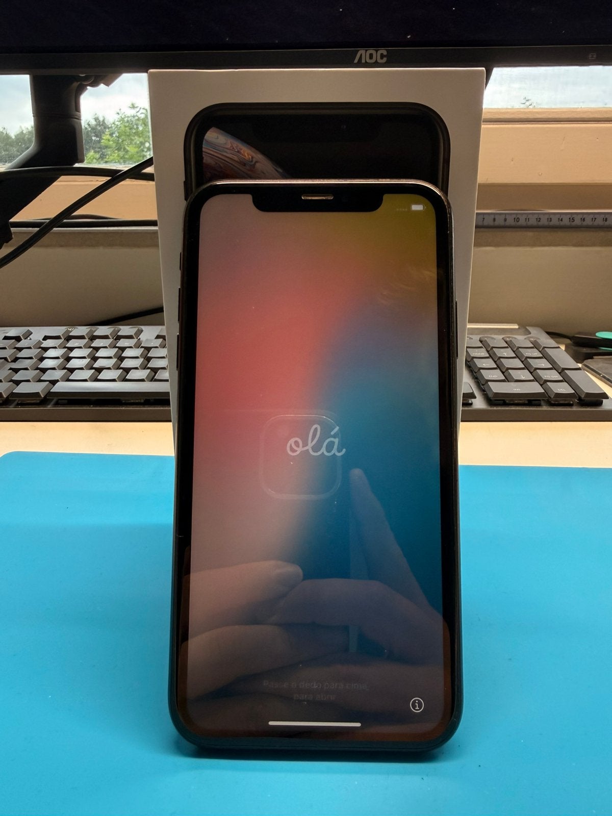 Iphone XR 64gb zwart, Ophalen, Zwart, IPhone XR, Zo goed als nieuw