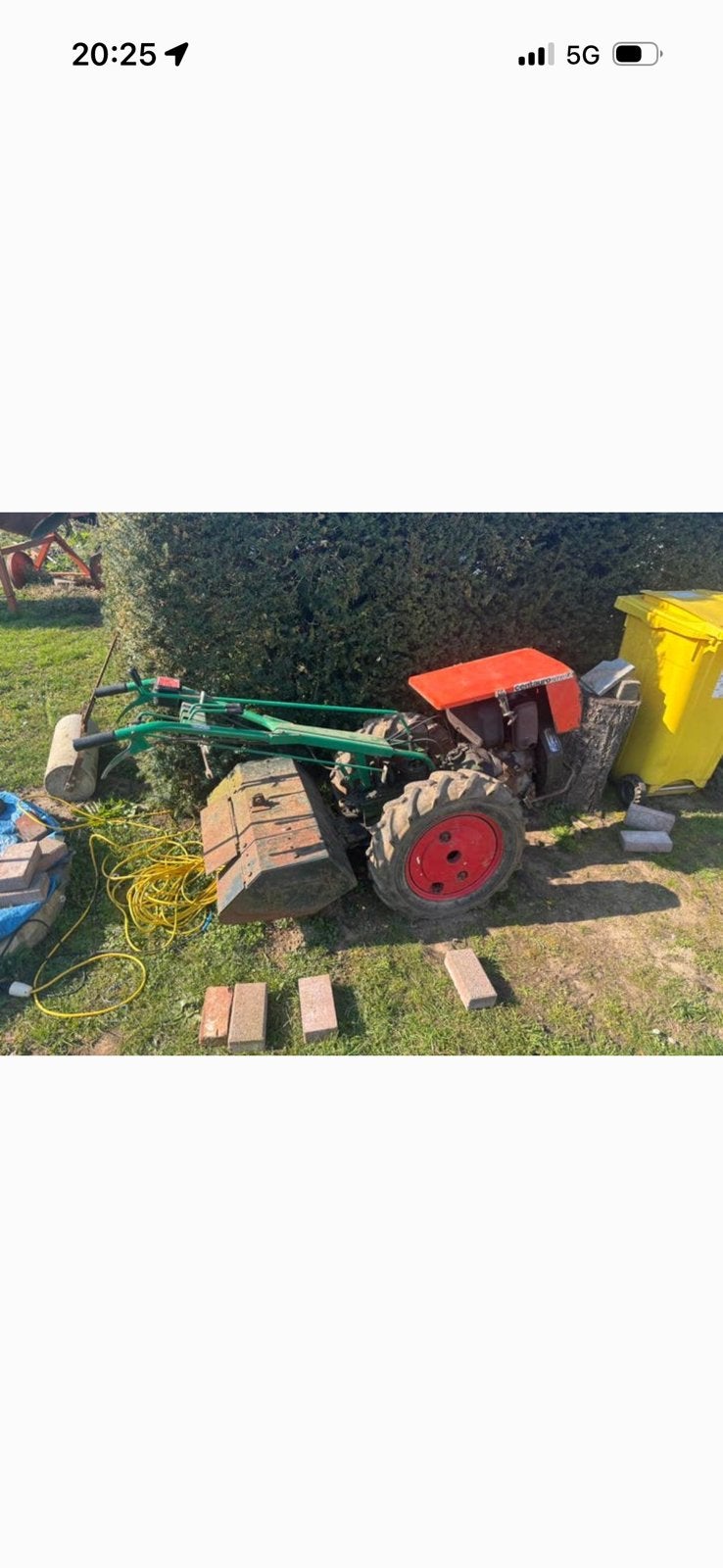 Professionele Motorfrees/Motoculteur 10PK Lombardini 3LD510, Enlèvement, Utilisé, 20 m² ou plus, Herbe