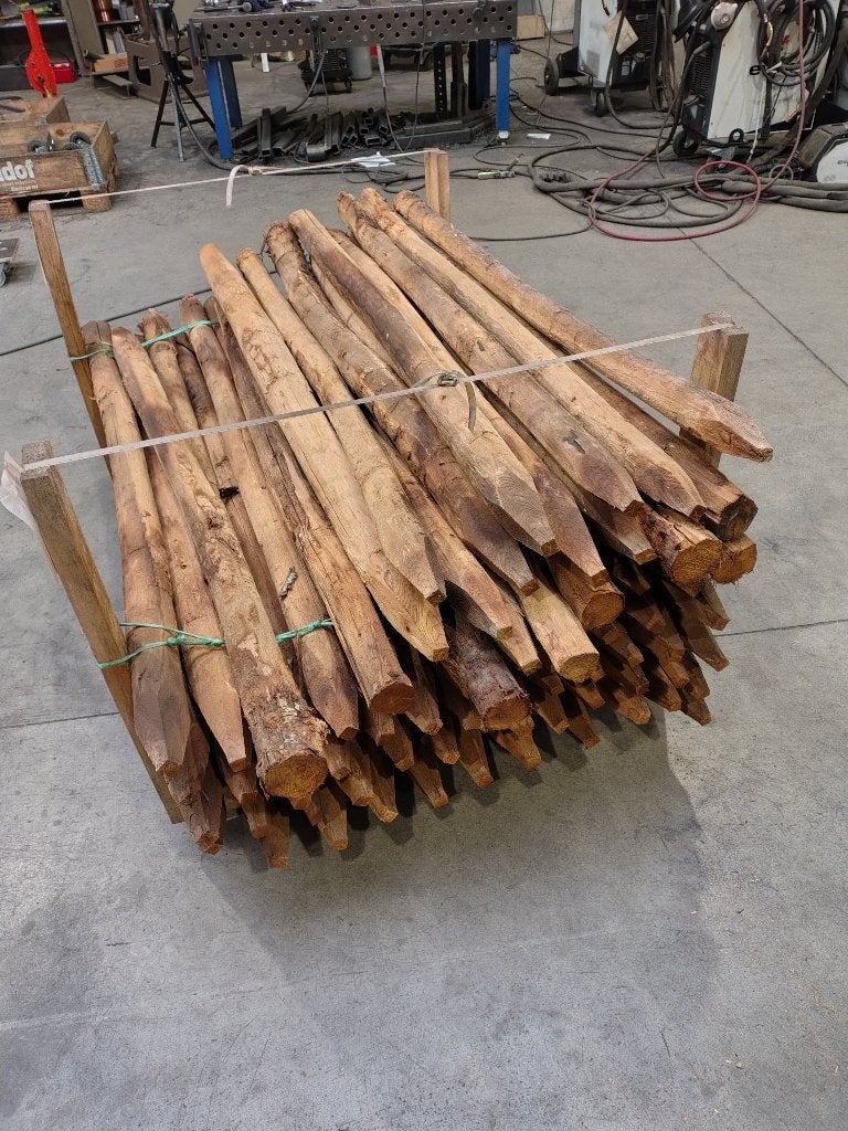 kastanje palen (nieuw) pak van minstens 65 stuks, Ophalen, Nieuw, 180 tot 250 cm, Palen