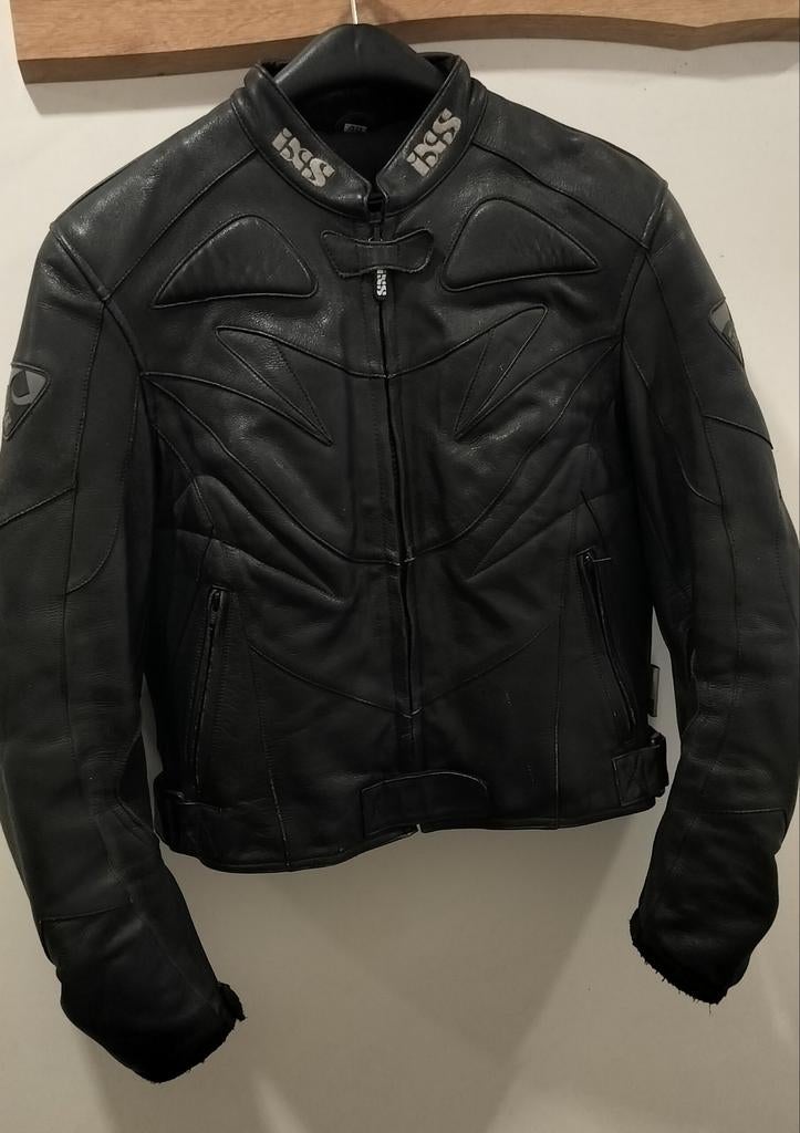 Lederen damesmotorpak (broek en vest) Merk IXS maat 40, Enlèvement, Femmes