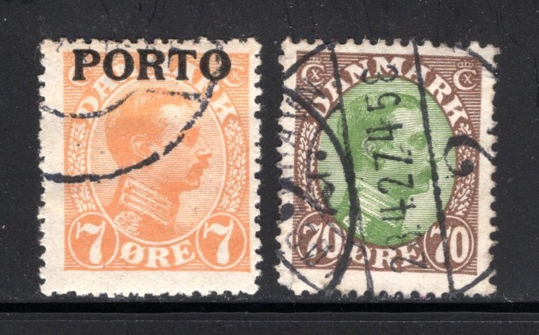 DANEMARK Lot, année 1919, estampillé, Envoi, Danemark, Affranchi