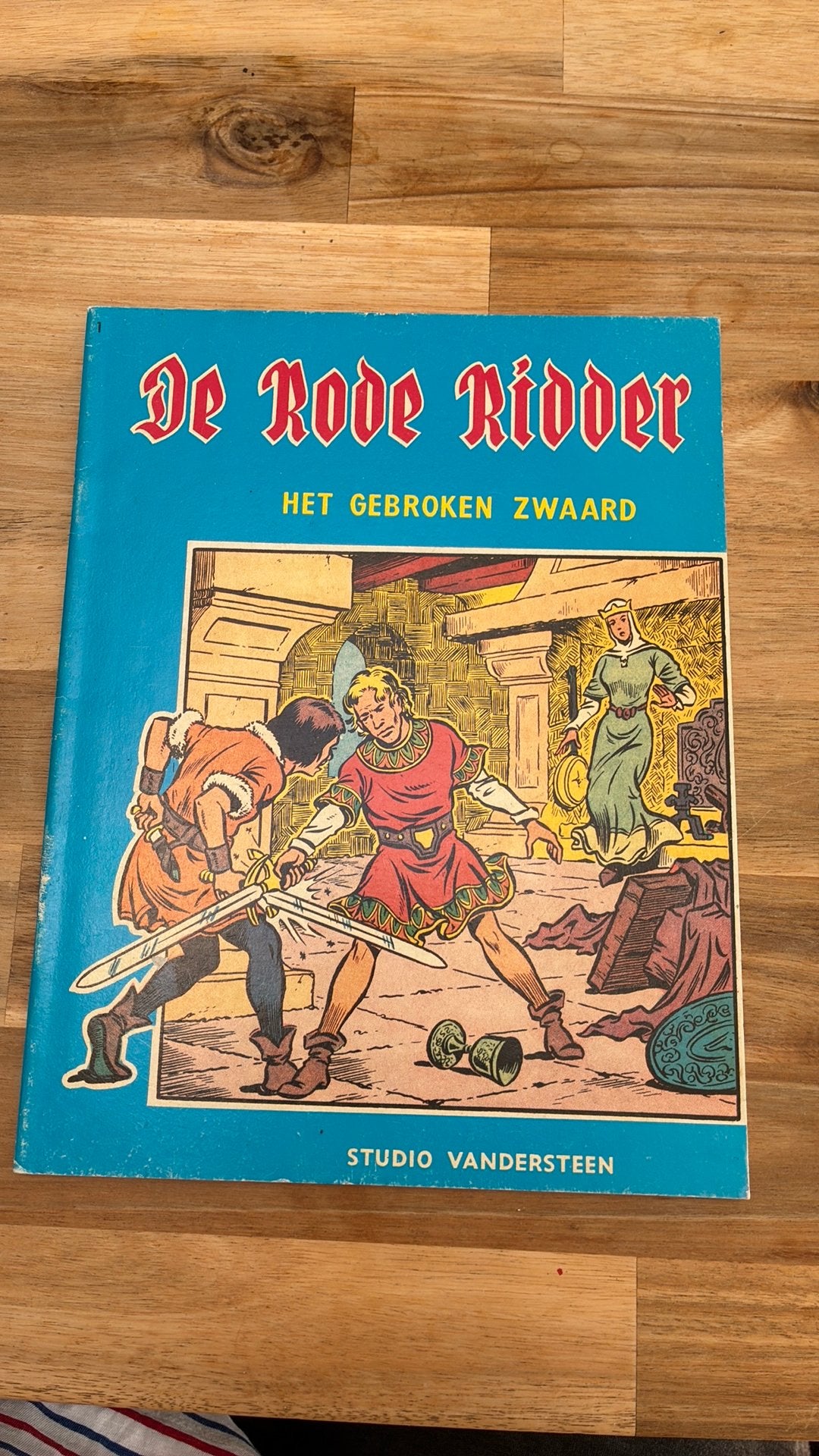 De rode ridder - het gebroken zwaard, Enlèvement ou Envoi, Utilisé