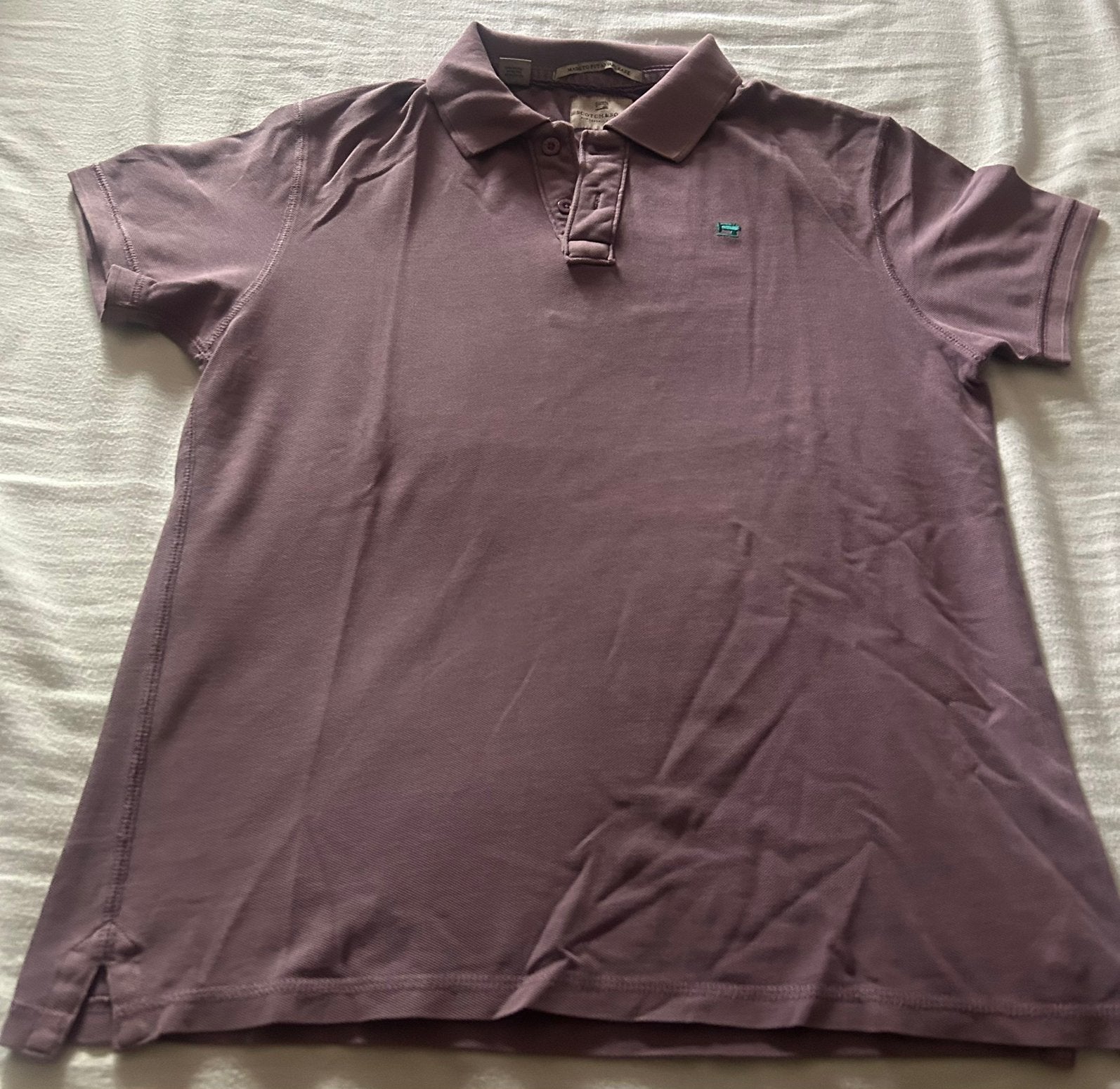 Polo Scotch & Soda, Ophalen of Verzenden, Zo goed als nieuw, Maat 48/50 (M), Paars