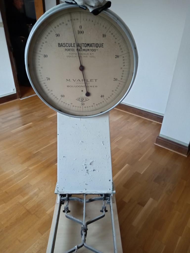 Balance Pèse Personne Varlet, Ophalen of Verzenden