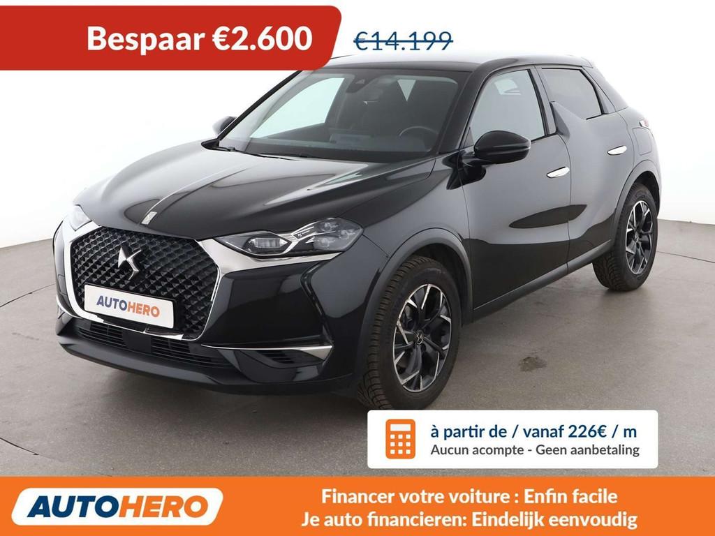 DS Automobiles DS 3 Crossback 1.5 Blue-HDi So Chic, Auto's, DS, Te koop, DS 3, 360° camera, ABS, Airbags, Airconditioning, Android Auto