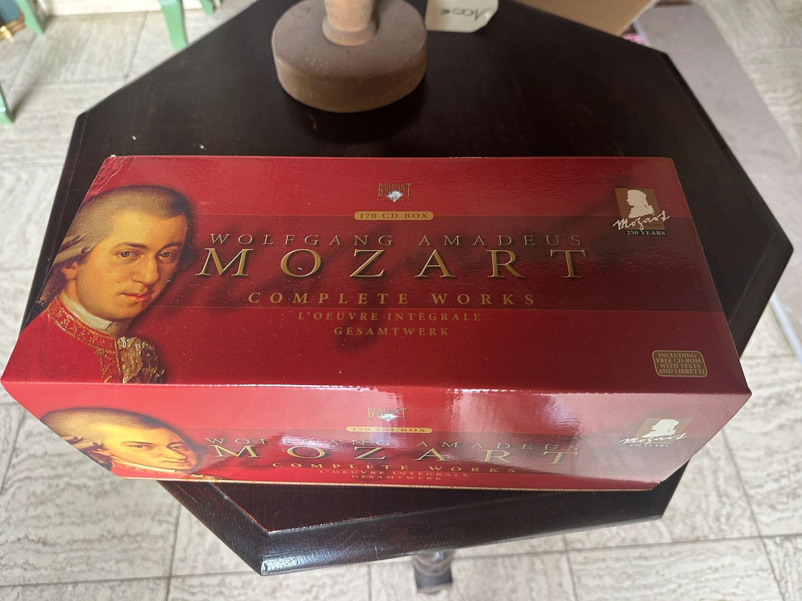 L'Oeuvre de Mozart - Coffret 170 CD’s, CD & DVD, CD | Classique, Coffret, Comme neuf, Enlèvement, Musique de chambre